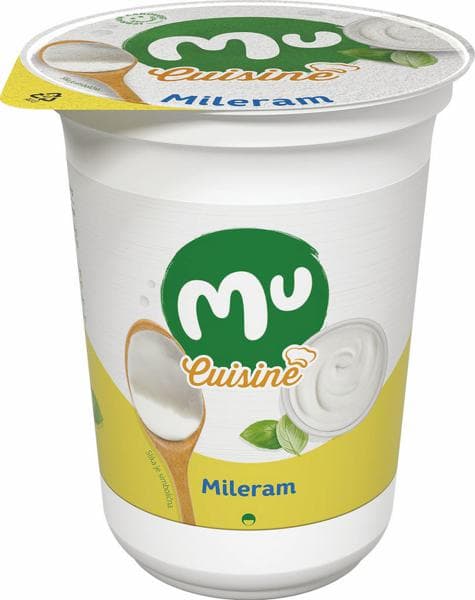 Kisla smetana Mileram MU Cuisine 400 g Akcija v trgovini Tuš
