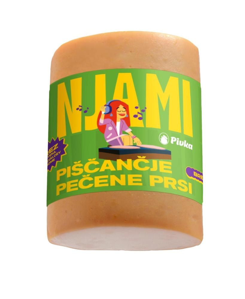 Njami High Protein narezek piščančje prsi in šunkica 100 g - Akcija v trgovini Tuš