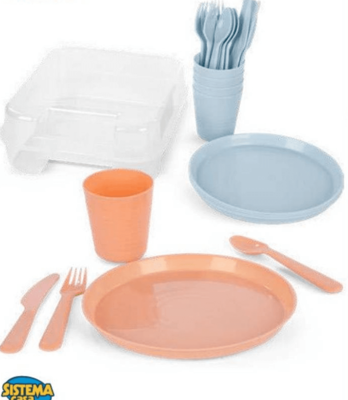 Plastični komplet za piknik Akcija v trgovini Eurospin
