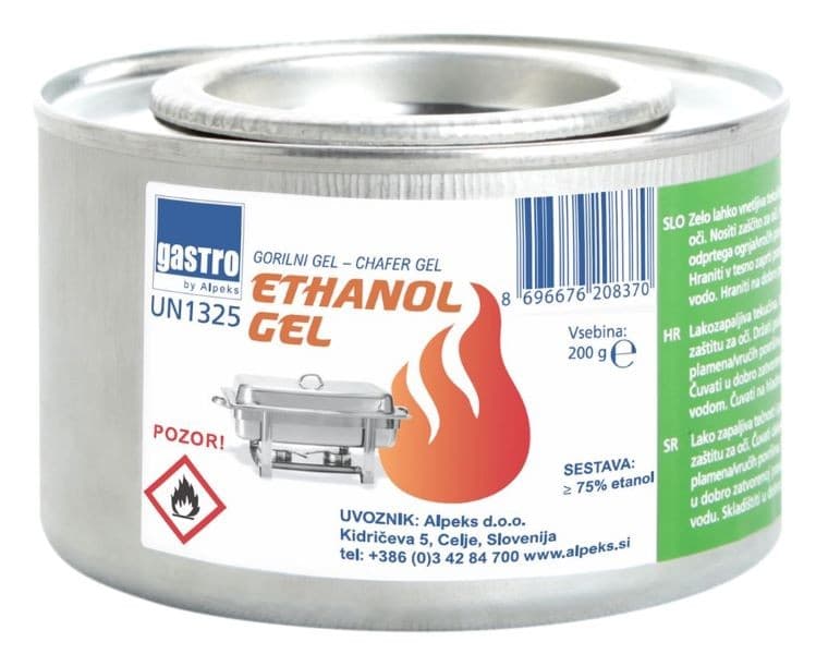Gorilni gel za chafing Gastro 200 g Akcija v trgovini E.Leclerc