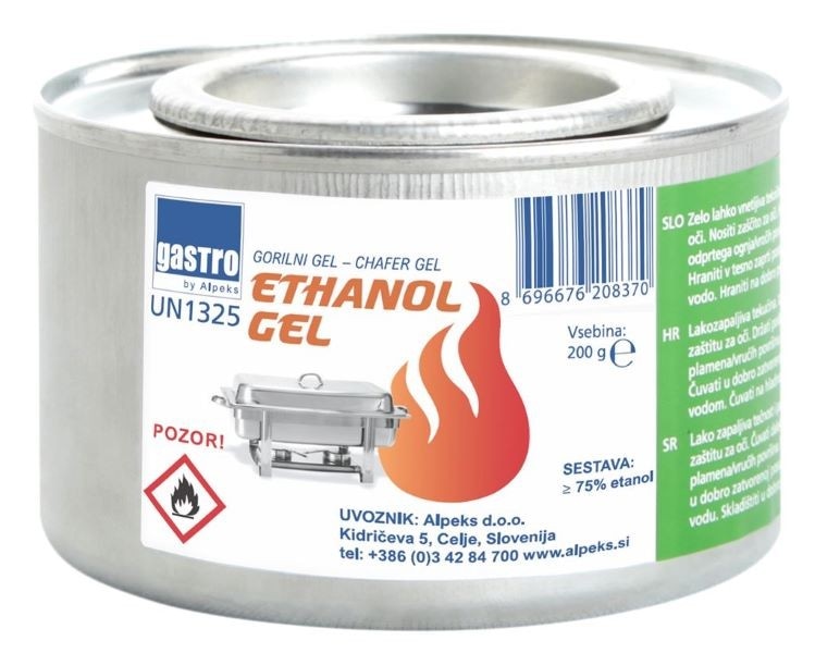 Gorilni gel za chafing Gastro 200 g Akcija v trgovini E.Leclerc