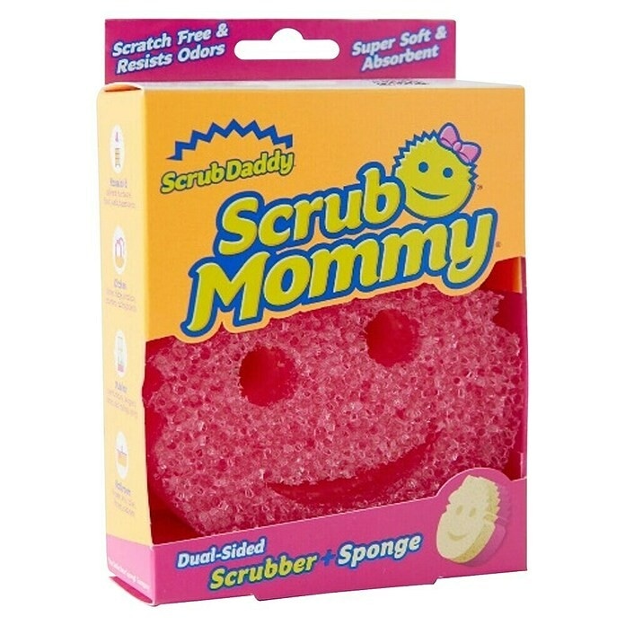 Scrub Daddy pomivalna gobica 'Scrub Daddy' ali 'Scrub Mommy' Akcija v trgovini Bauhaus