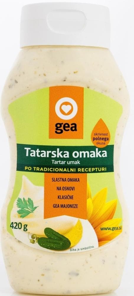 Gea tatarska omaka 420 g Akcija v trgovini Jager