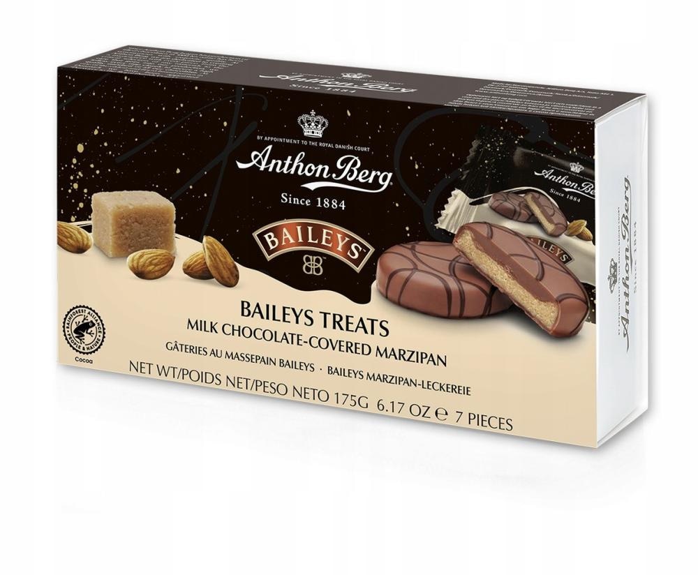 Anthon Berg Baileys čokoladice z marcipanom 175 g Akcija v trgovini Kompas Shop