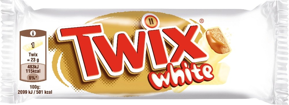 Čokolada Twix White 46 g Akcija v trgovini Mercator