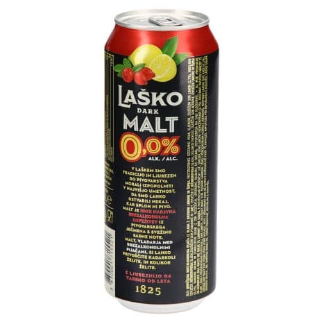 Laško Temni Malt 0,5 l Akcija v trgovini Tuš