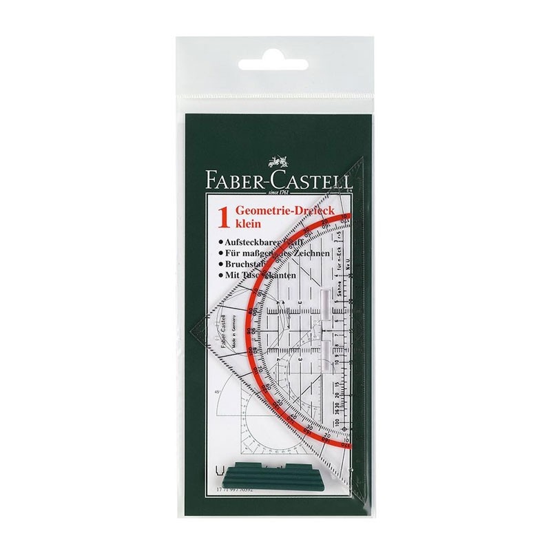 Faber-Castell geotrikotnik 14 cm Akcija v trgovini Spar