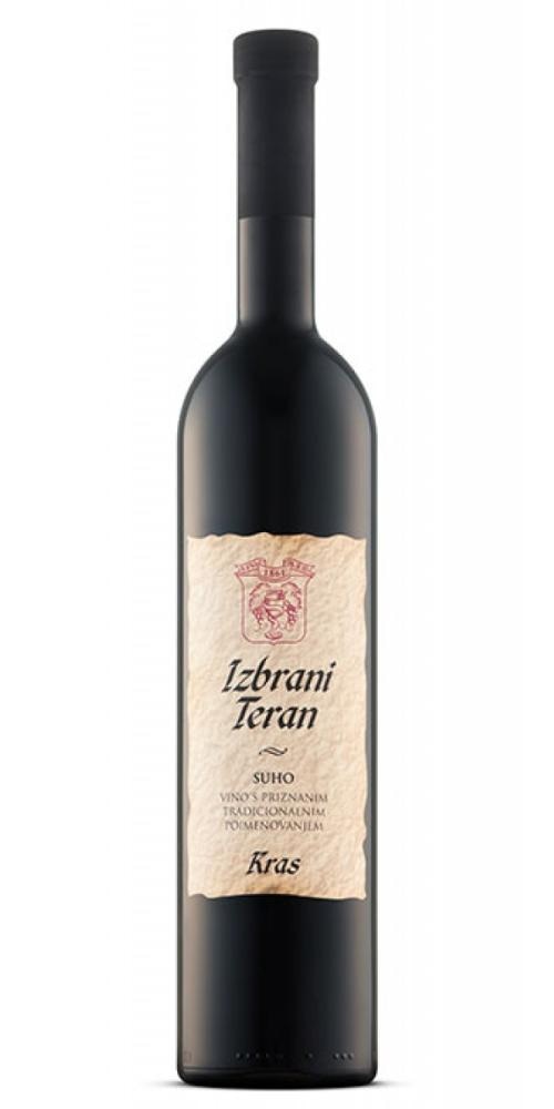 Izbrani Teran P.T.P. 0,75 l Akcija v trgovini E.Leclerc