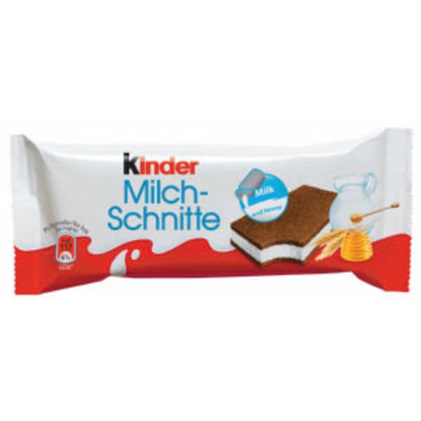 Mlečna rezina Kinder 28 g Akcija v trgovini Mercator