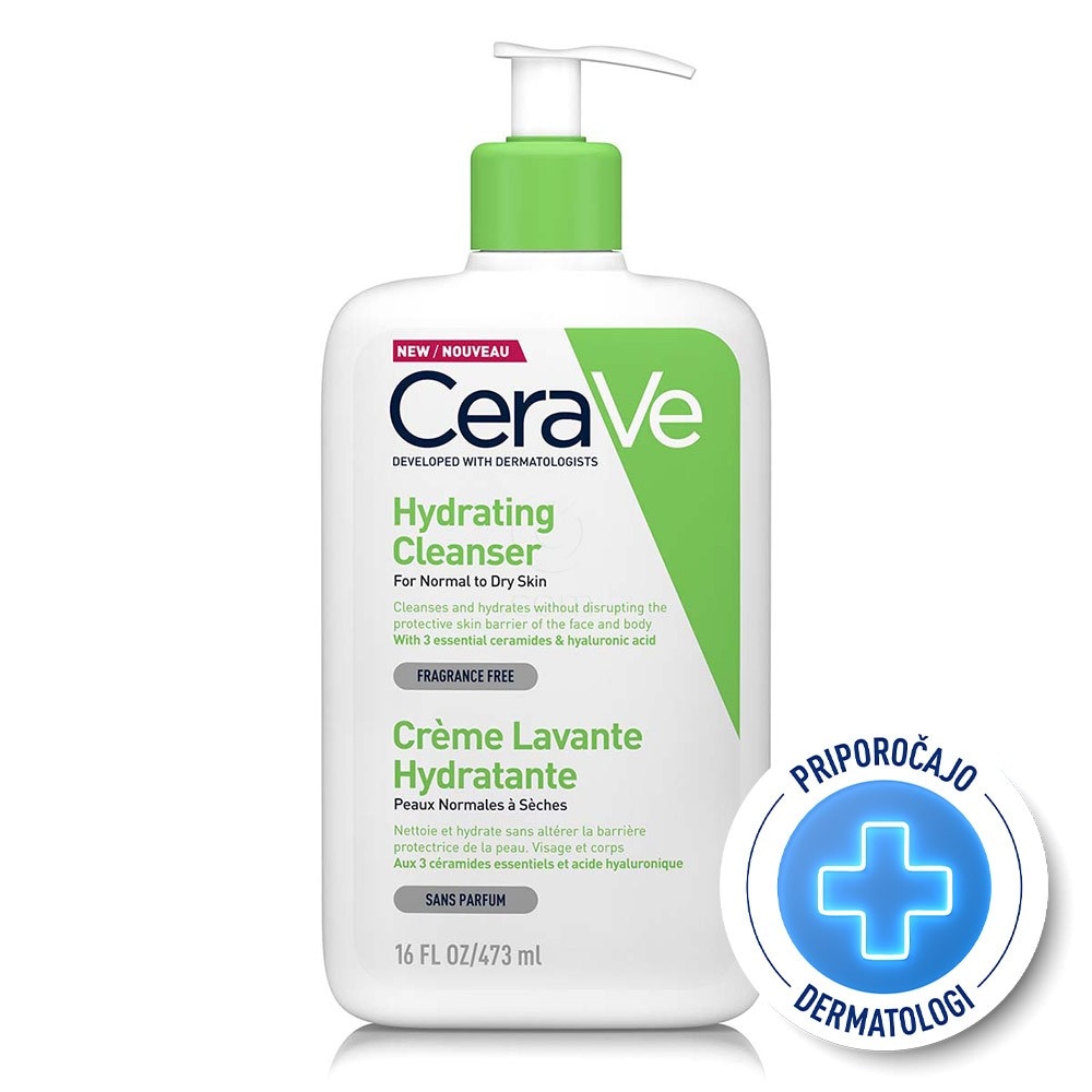 Čistilna emulzija za obraz 473 ml CeraVe Akcija v trgovini Spar