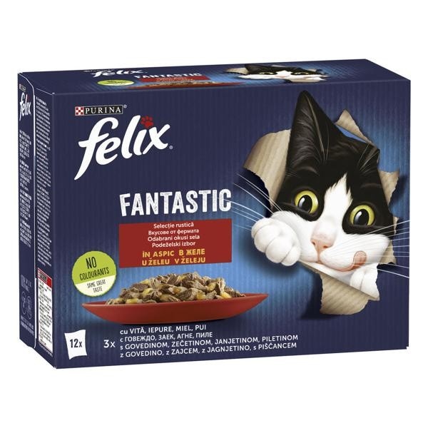 Felix mokra hrana za mačke Multipacks 12 x 85 g - Akcija v trgovini Mueller
