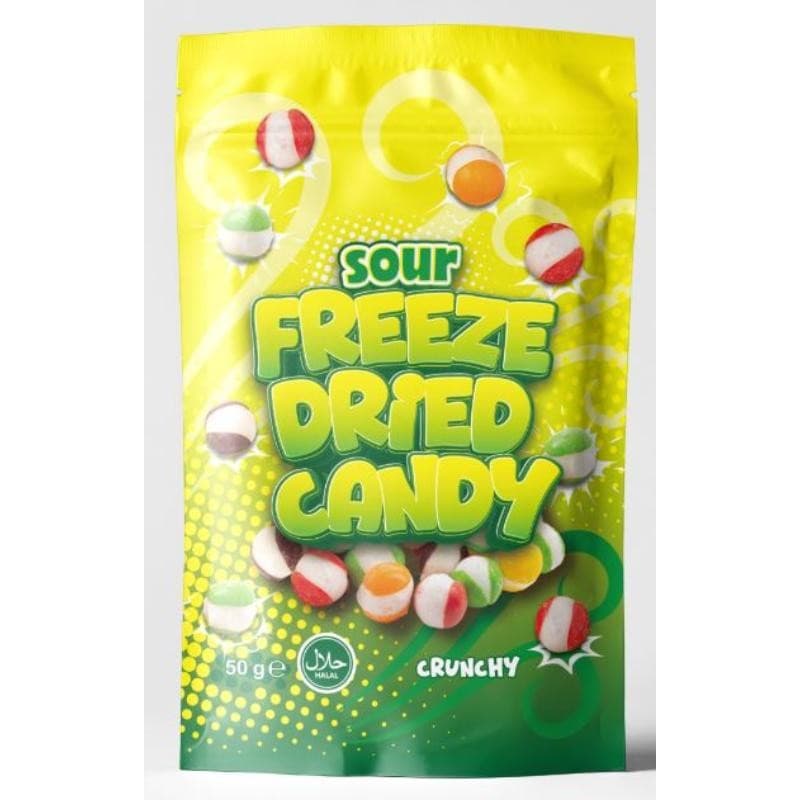 Bonboni Freeze Dried Candy Sour 50 g Akcija v trgovini Jager