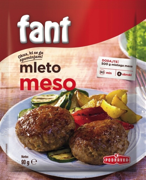 Mešanica začimb Fant 90 g, 58 g ali 55 g - Akcija v trgovini Mercator