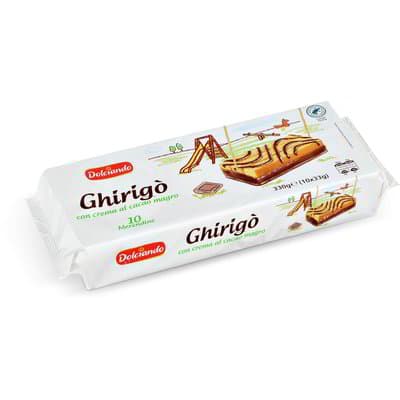 Rezine Ghirigò 10 kosov, 330 g Dolciando Akcija v trgovini Eurospin
