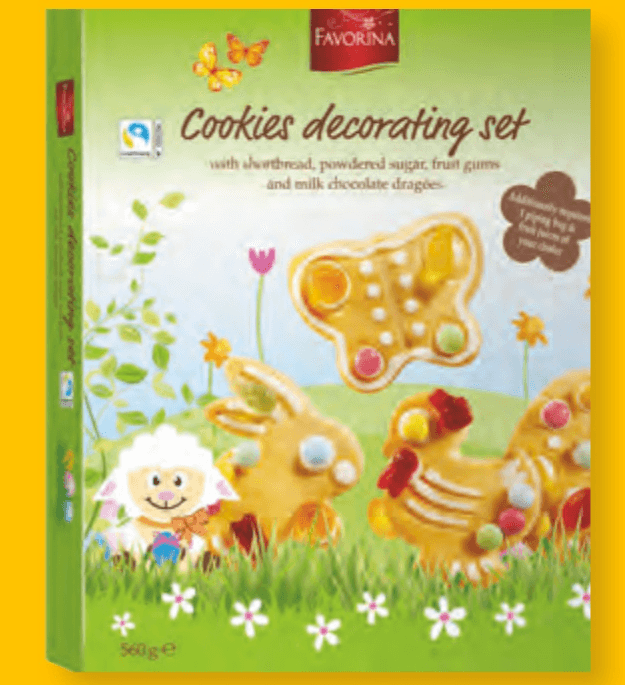 Favorina Dekorativni set za piškote 560 g - Akcija v trgovini Lidl