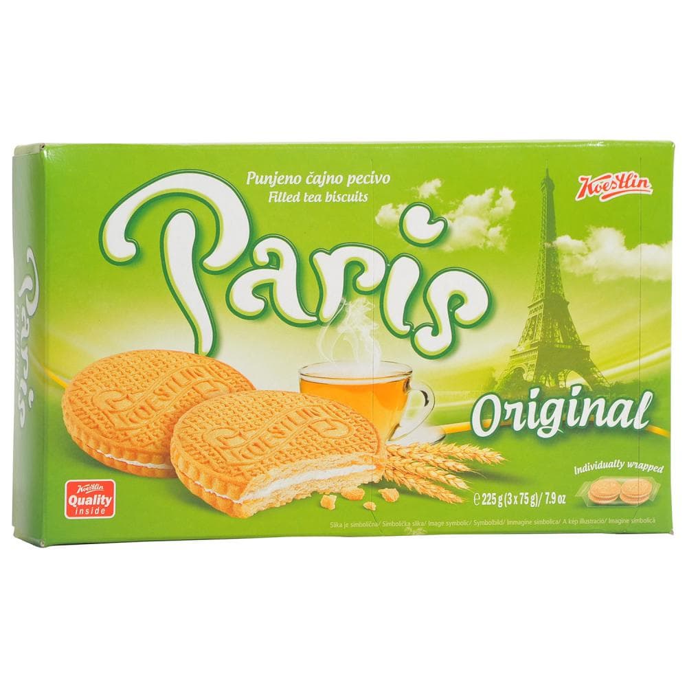 Keksi Paris 3 x 75 g Akcija v trgovini Mercator