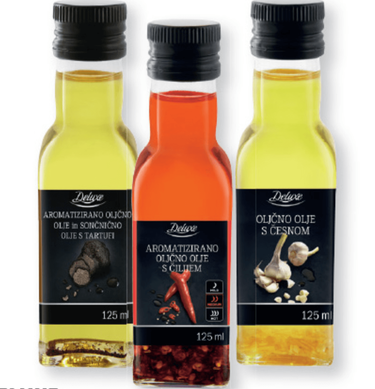 Deluxe olje za pomakanje 125 ml Akcija v trgovini Lidl