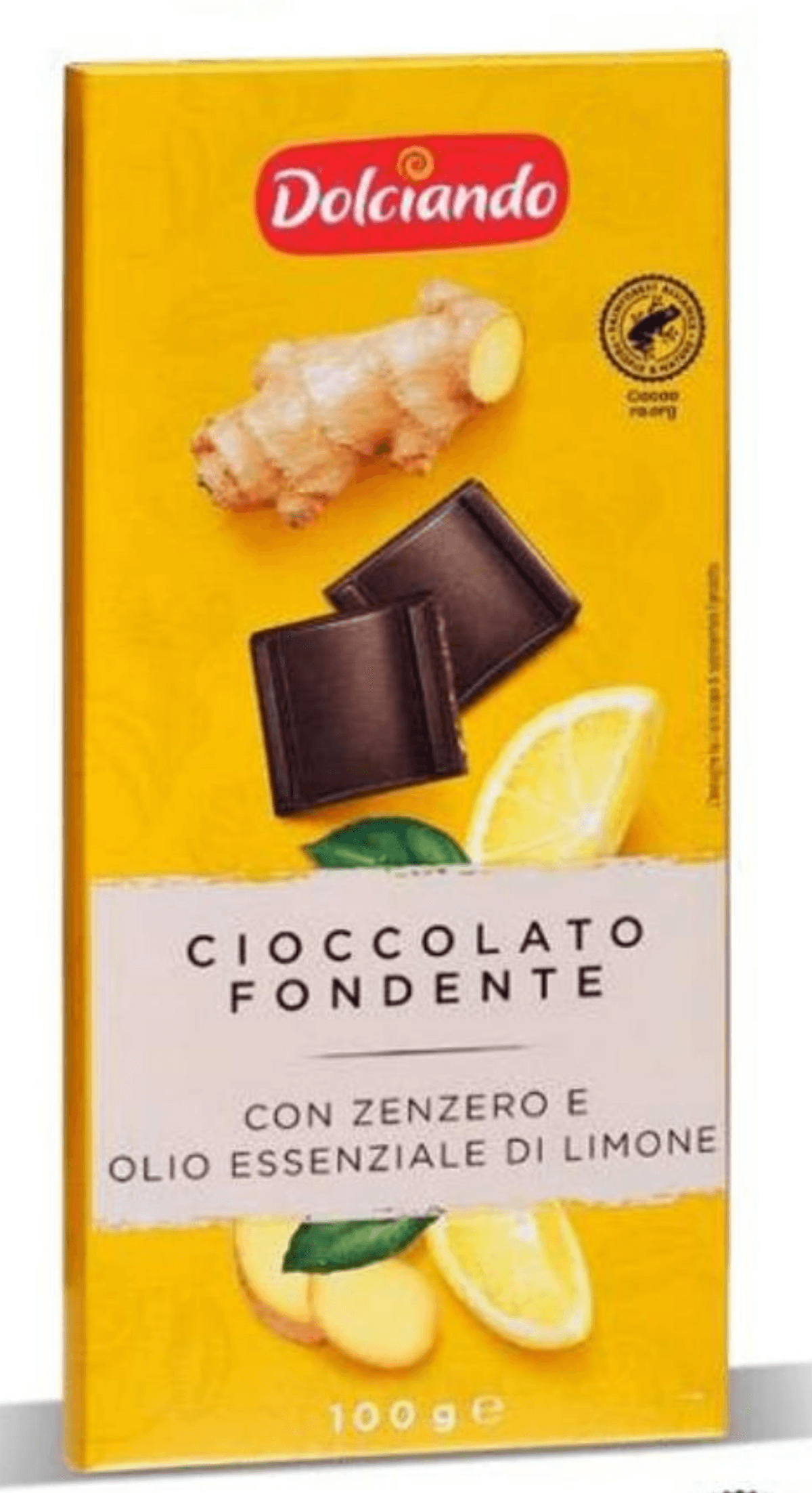 Temna čokolada z ingverjem 100 g Dolciando - Akcija v trgovini Eurospin