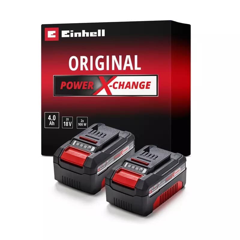 Einhell Twinpack PXC 2x 18 V 4,0 Ah Akcija v trgovini Merkur