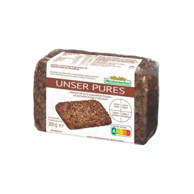 Mestemacher Pure Natural ovseni kruh 300 g Akcija v trgovini Dm