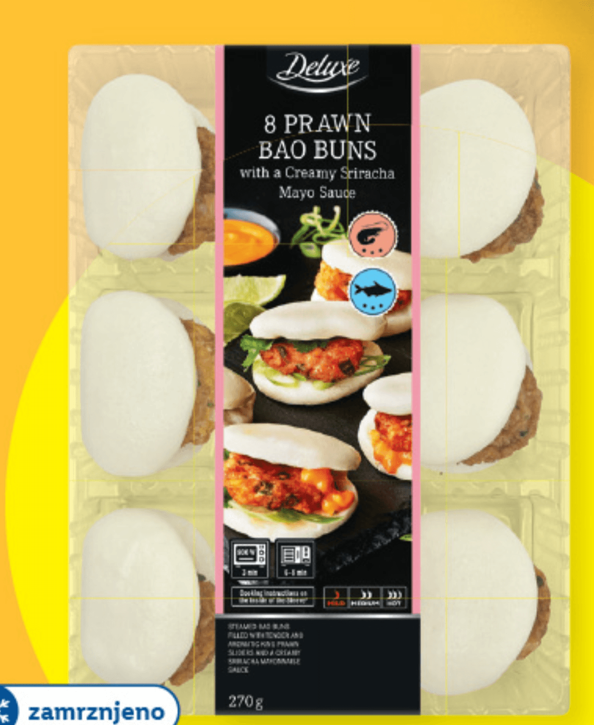 Deluxe Puhasti kruhki "Bao Buns" 270 g - Akcija v trgovini Lidl