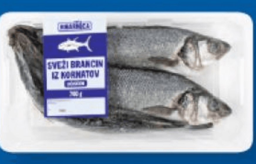 Naša ribarnica svež jadranski brancin 720 g Akcija v trgovini Lidl