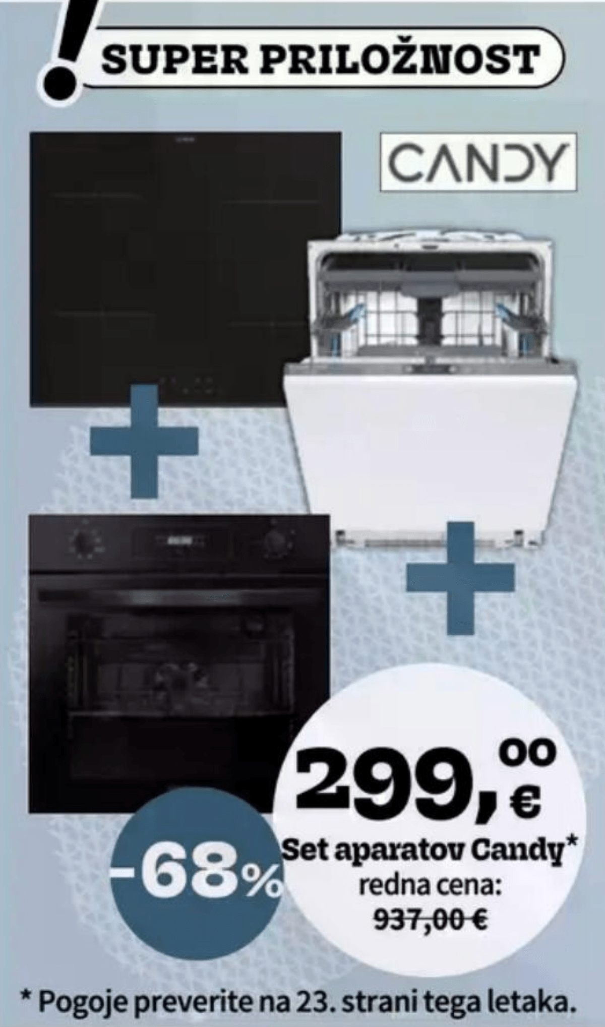 Set aparatov Candy - Akcija v trgovini Prima
