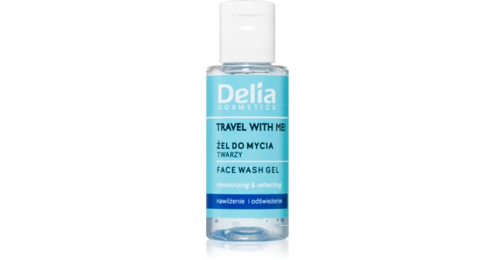 Delia Travel with me čistilni gel za obraz 50 ml Akcija v trgovini Tuš