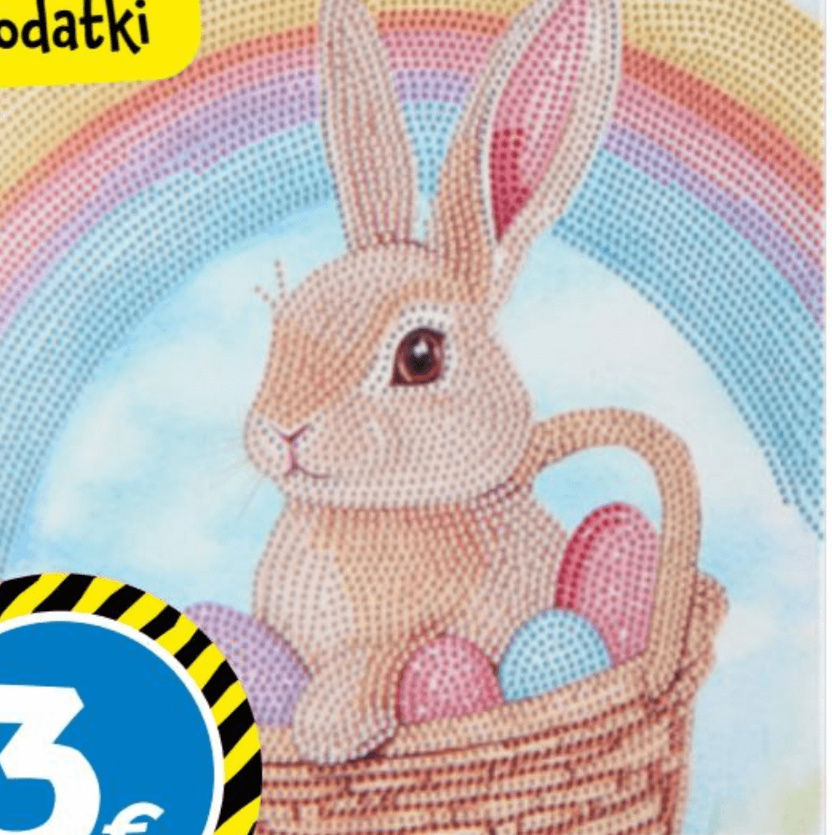 Diamantno barvanje - Akcija v trgovini Tedi