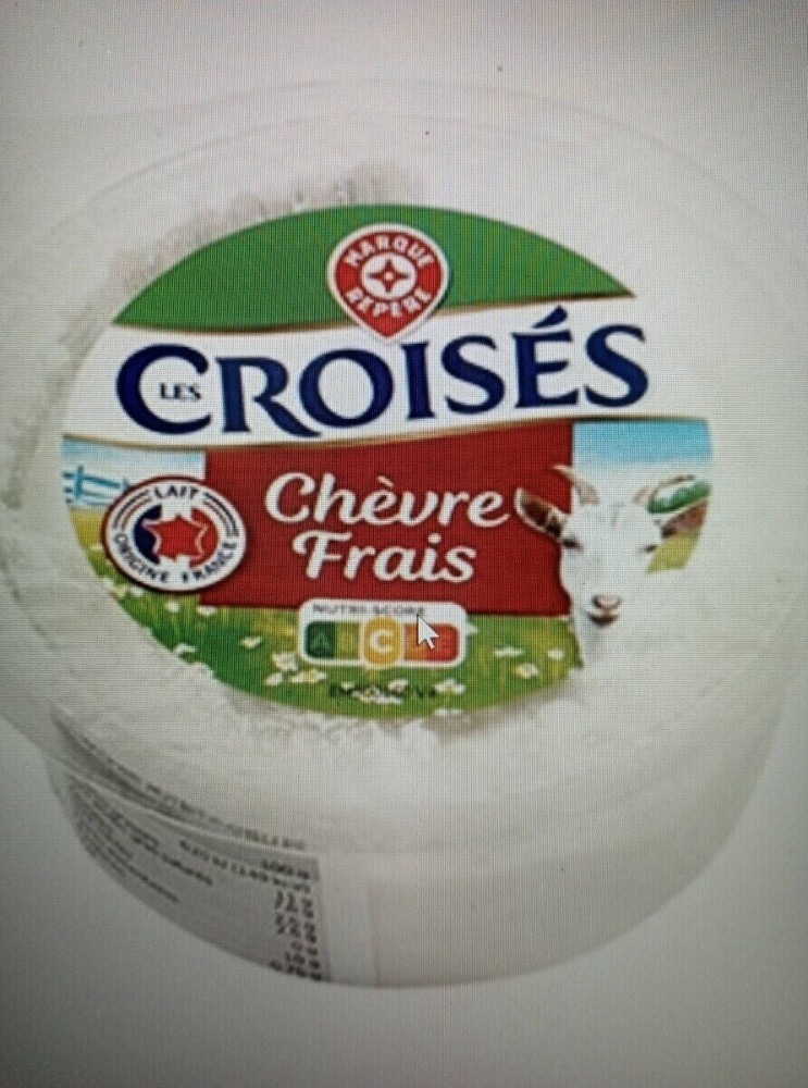 Sveži kozji sir Croisés Chevre Frais 200 g Akcija v trgovini E.Leclerc