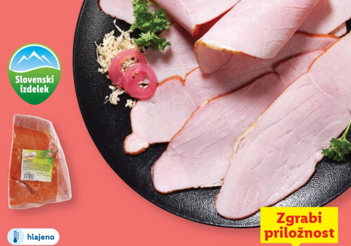 Z'DEŽELE Velikonočna šunka pribl. 900 g Akcija v trgovini Lidl