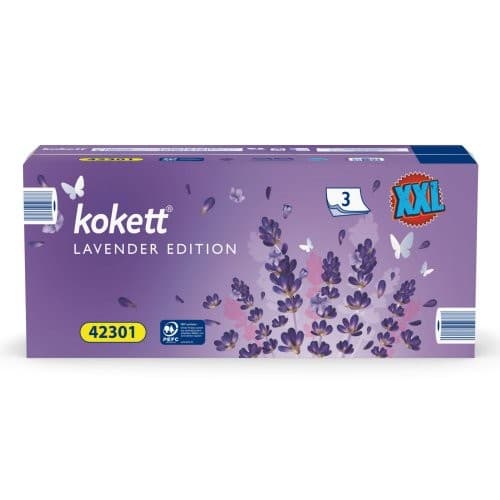 Odišavljen toaletni papir Lavendel Edition 20 x 150 lističev KOKETT Akcija v trgovini Hofer