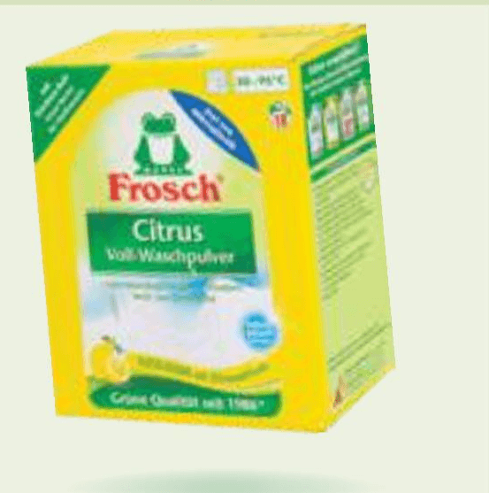 Detergent za pranje perila Frosch 1,45 kg ali do 22 pranj Akcija v trgovini E.Leclerc