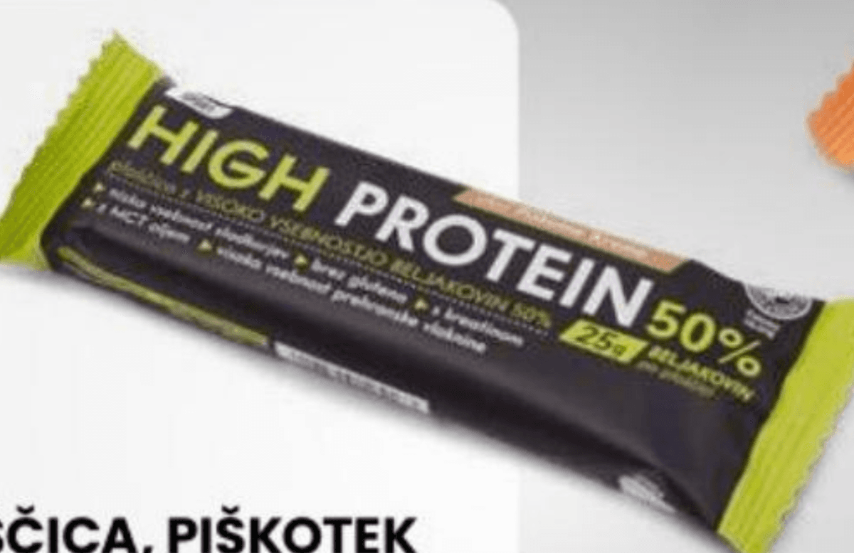 Proteinska ploščica, piškotek 50 g ES SPORT Akcija v trgovini Eurospin
