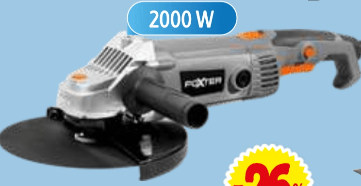 Kotni brusilnik - Akcija v trgovini E.Leclerc