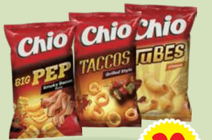 Flips Chio piščanec, 60 g; Taccos, 65 g; Big Pep, Bacon, 65 g Akcija v trgovini Tuš