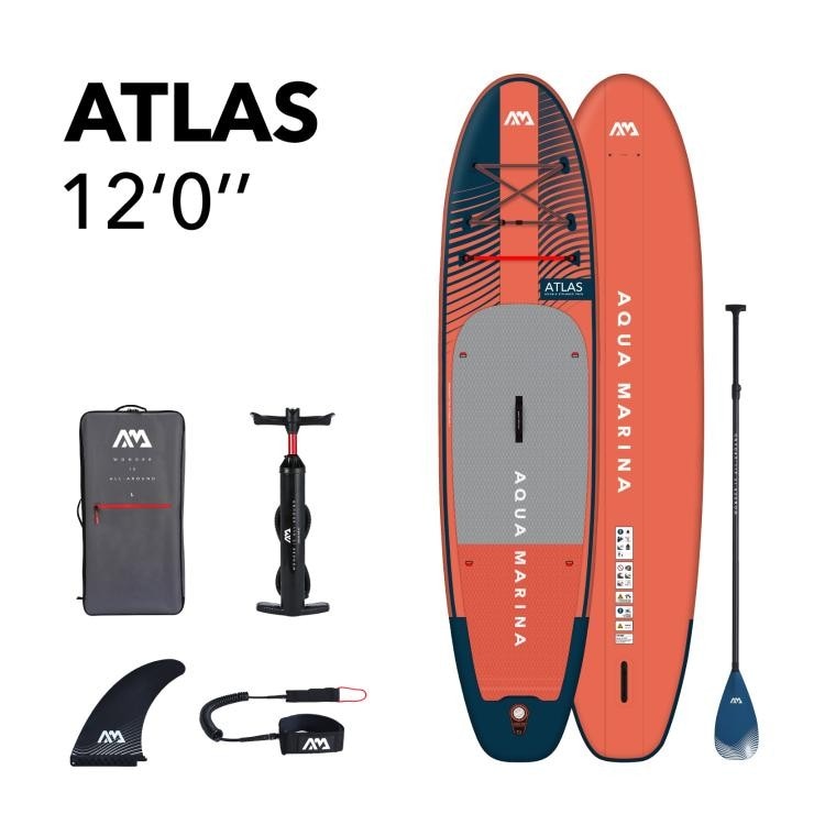 Aqua Marina Napihljiva SUP deska 'Atlas' d 366 x š 81 x deb. 15 cm Akcija v trgovini Bauhaus