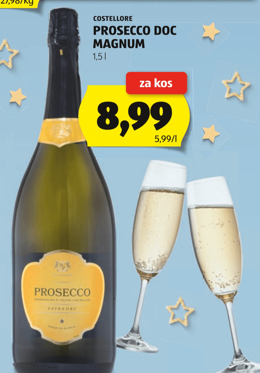 Prosecco DOC Magnum Costellore 1.5 l Akcija v trgovini Hofer
