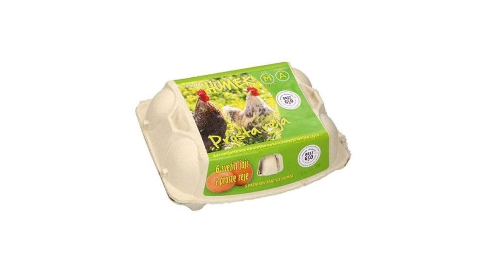 Kmetija Humek jajca proste reje M 6/1 Akcija v trgovini Spar