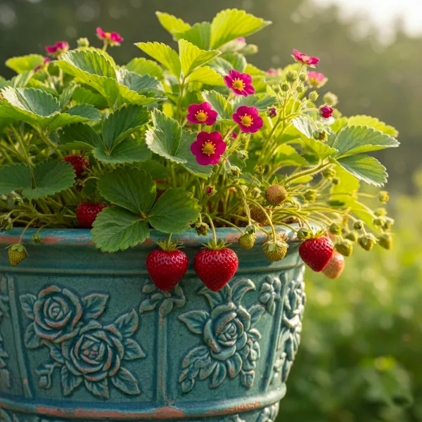 Jagoda 'Toscana' ali 'Elan' v lončku Ø 13 cm - Akcija v trgovini Bauhaus