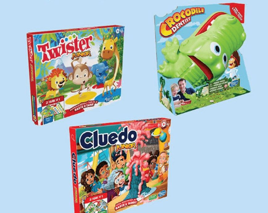Hasbro družabne igre Akcija v trgovini Lidl