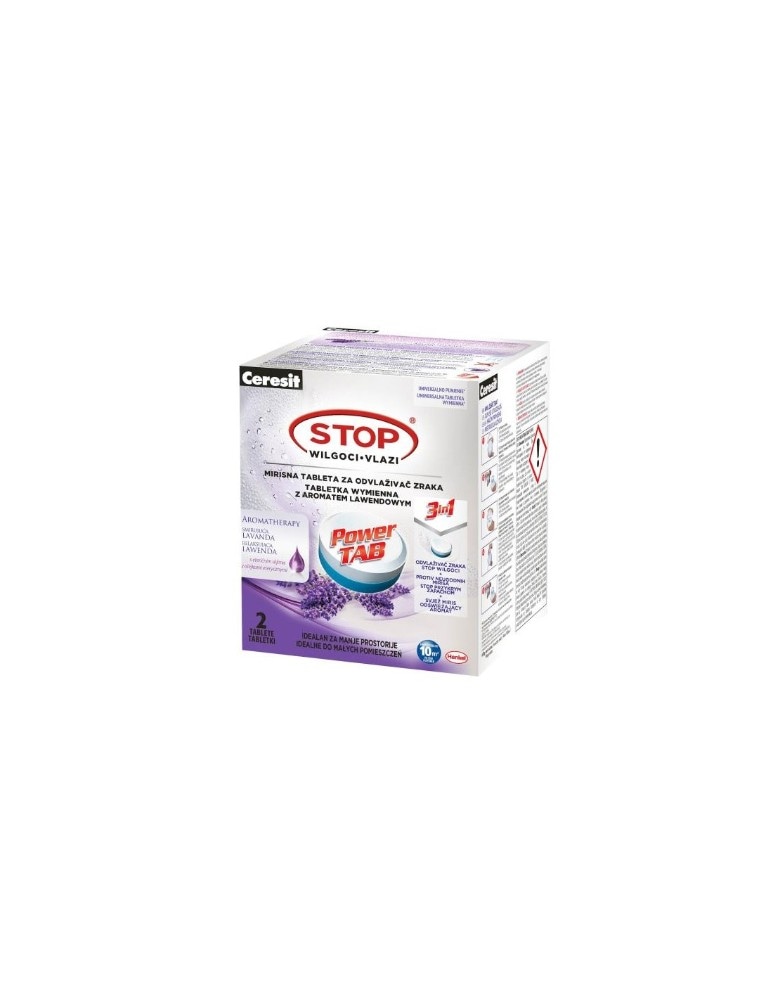 Odstranjevalec vlage Powertab sivka set 2 x 450 g Akcija v trgovini Spar