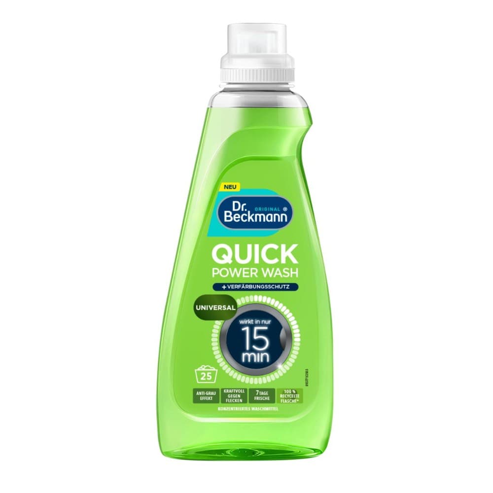 Gel za pranje perila Dr. Beckmann Quick Wash 800 ml Akcija v trgovini E.Leclerc