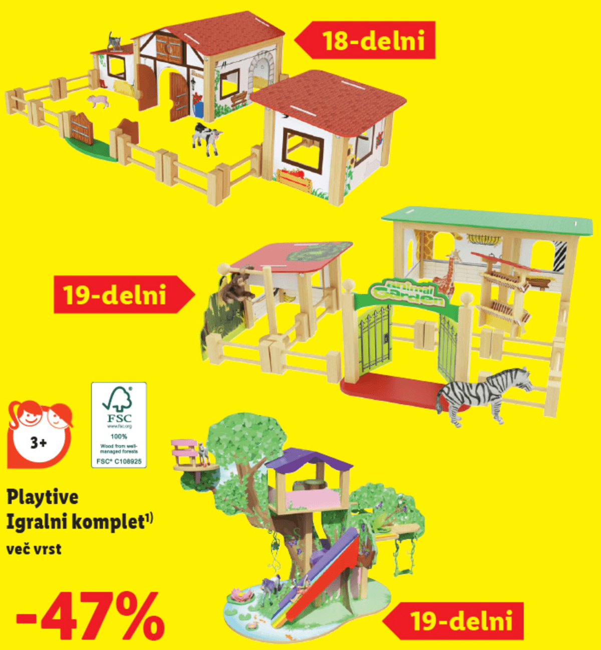 Playtive Igralni komplet Akcija v trgovini Lidl