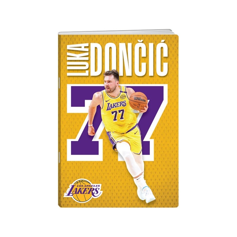 Zvezek Luka Dončić A5, 54-listni Akcija v trgovini Spar