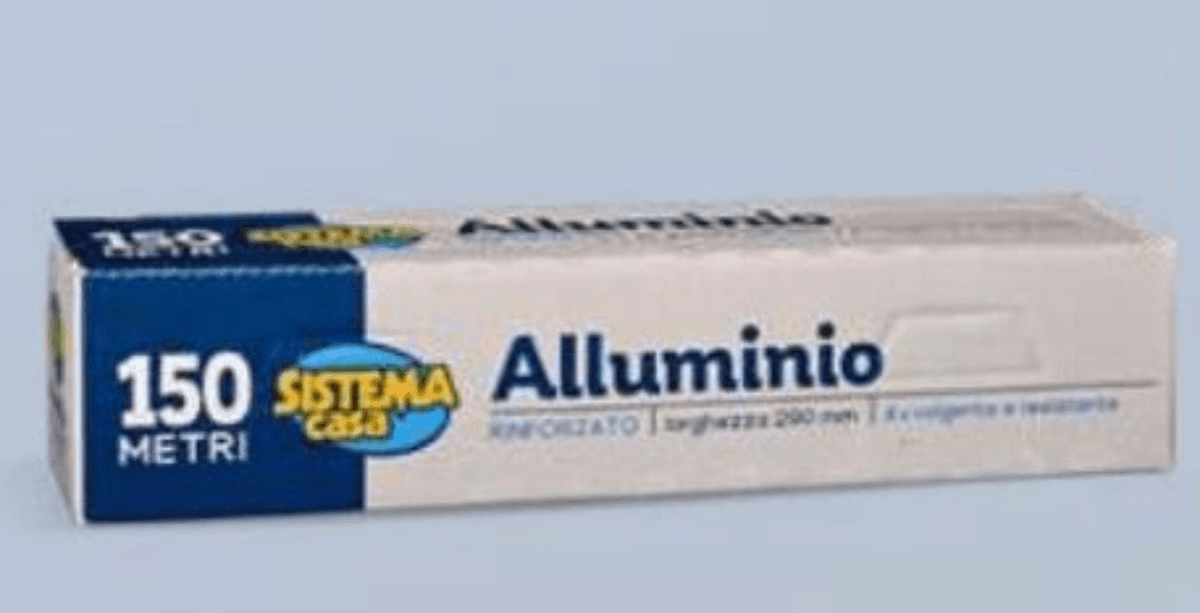 Sistema Casa aluminijasta folija 150 m Akcija v trgovini Eurospin