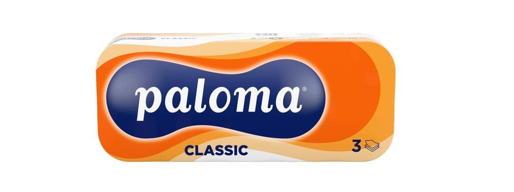 Toaletni papir Paloma Classic 10/1 Akcija v trgovini Tuš