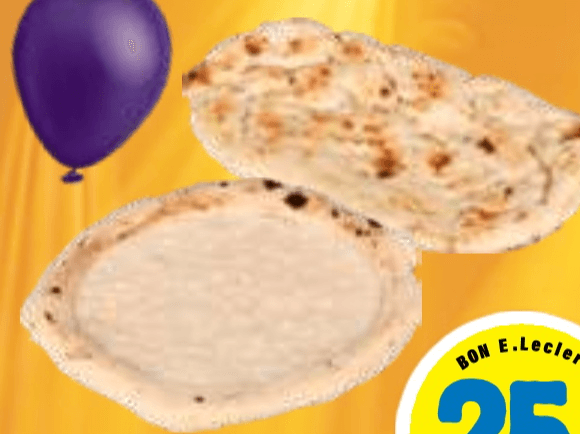 Testo za pico Napolitana ali Pinso 280 g Akcija v trgovini E.Leclerc