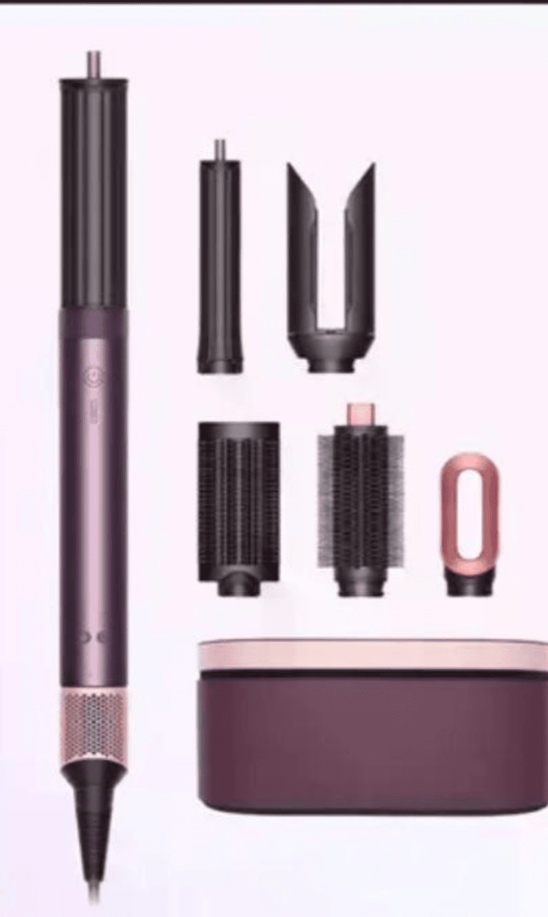 Dyson Airwrap Co-anda 2x Jasper Plum Straight+Wavy Oblikovalec las Akcija v trgovini Harvey Norman