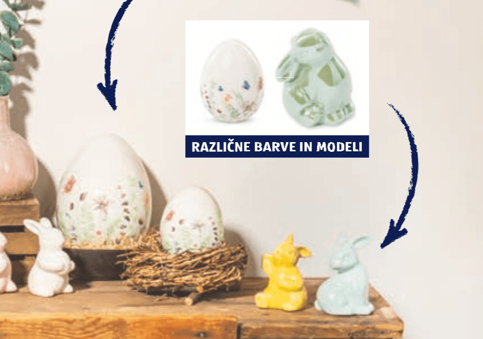 Velikonočna dekoracija Home Creation - Akcija v trgovini Hofer